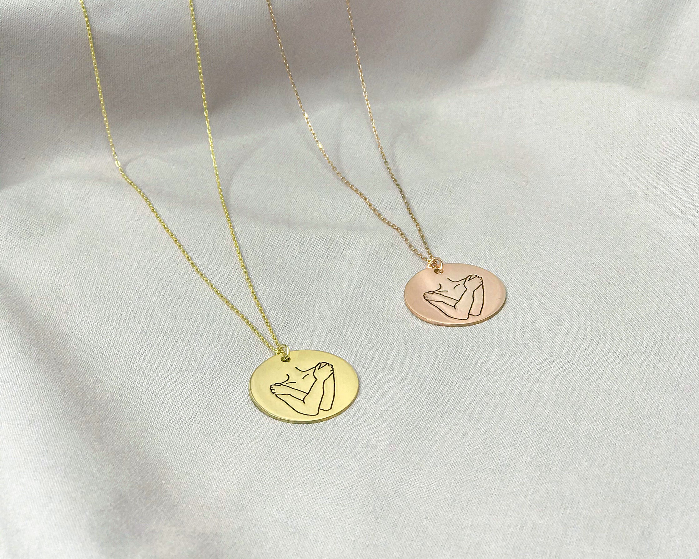 Kendini Sev, Selflove Kolyesi, Kendine Sarılma Kolyesi, 925 Ayar Gümüş, The AC Stories