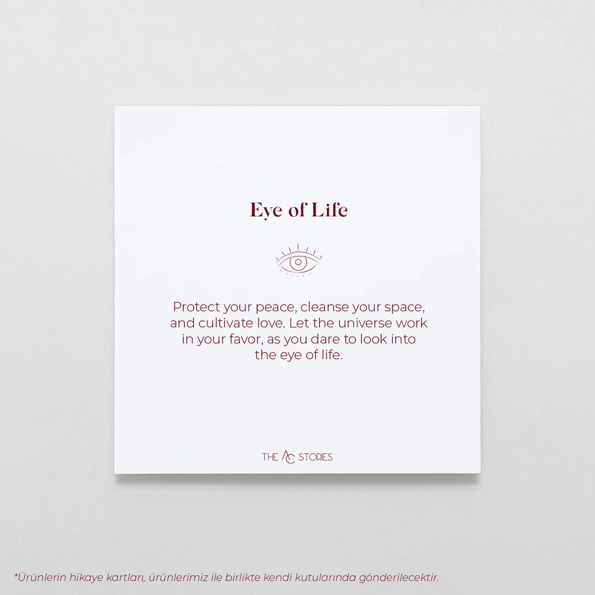 Eye Of Life Kolyesi | Pembe Mineli