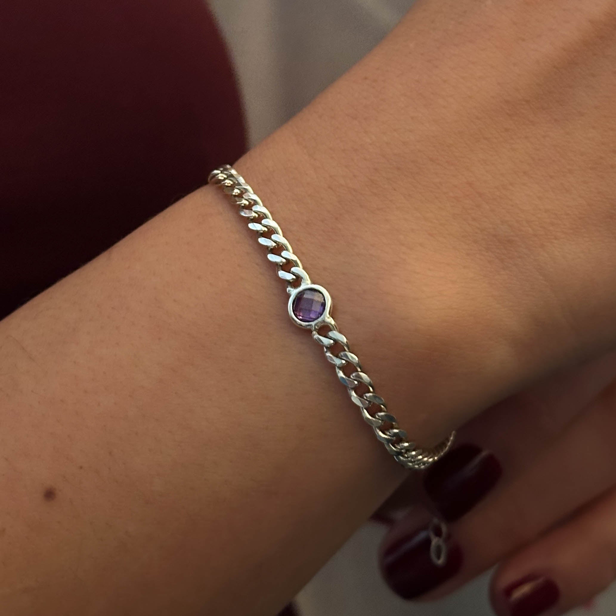 One of A Kind | Ametist Bileklik