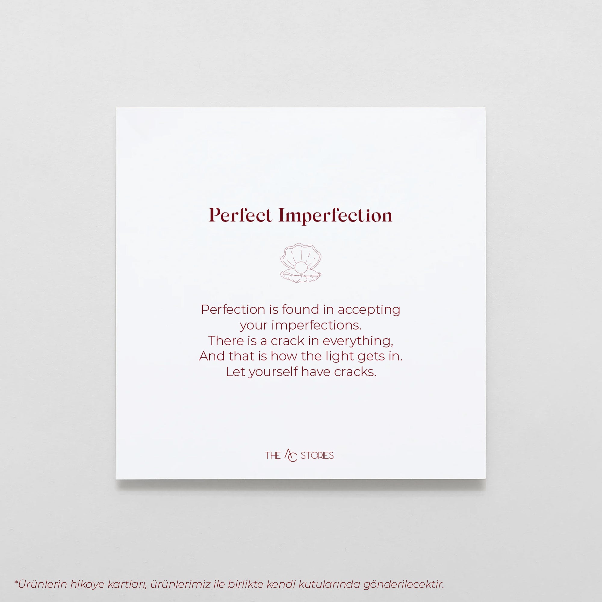 Perfect Imperfection Küpesi
